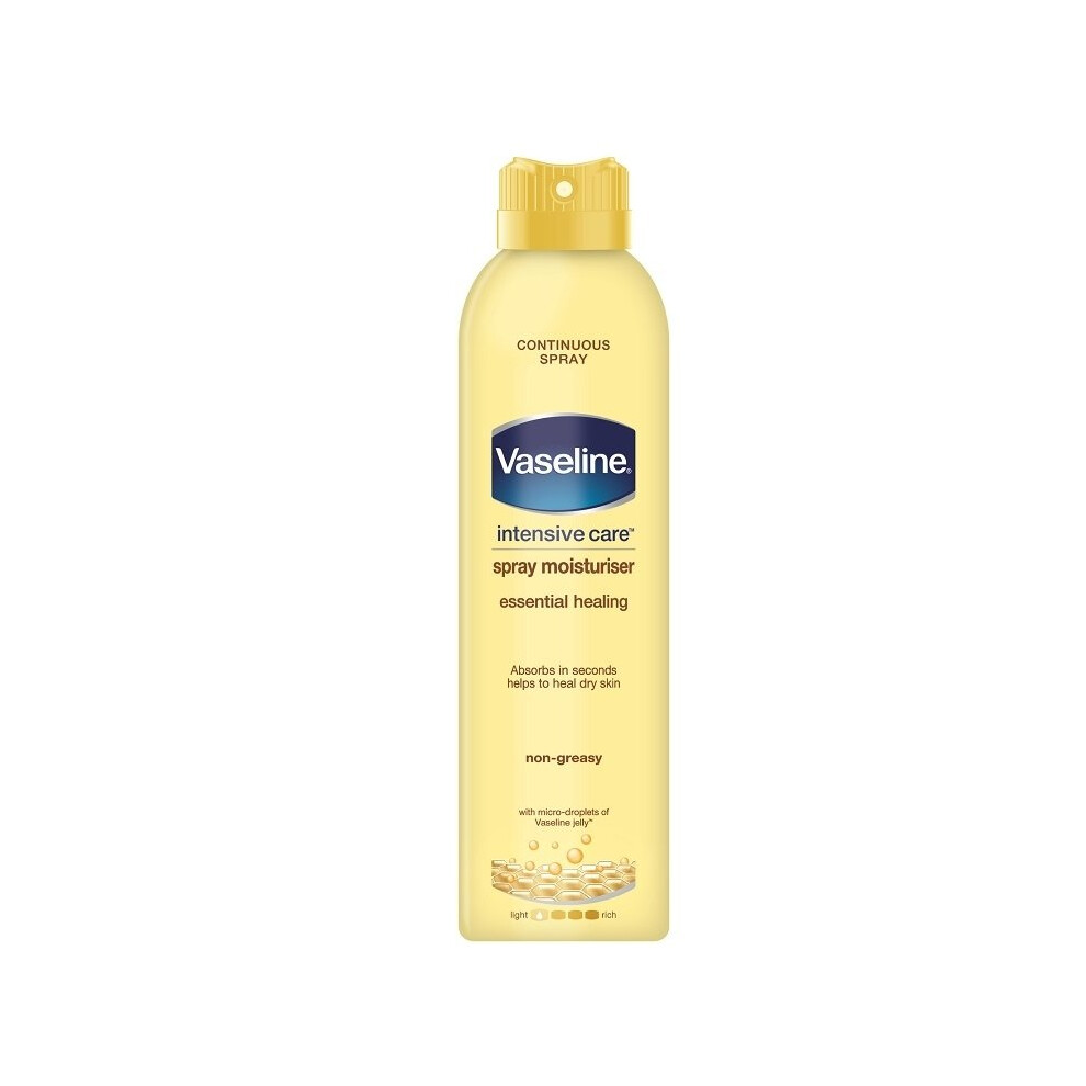 Vaseline Spray & Go Essential Moisturiser 190ml