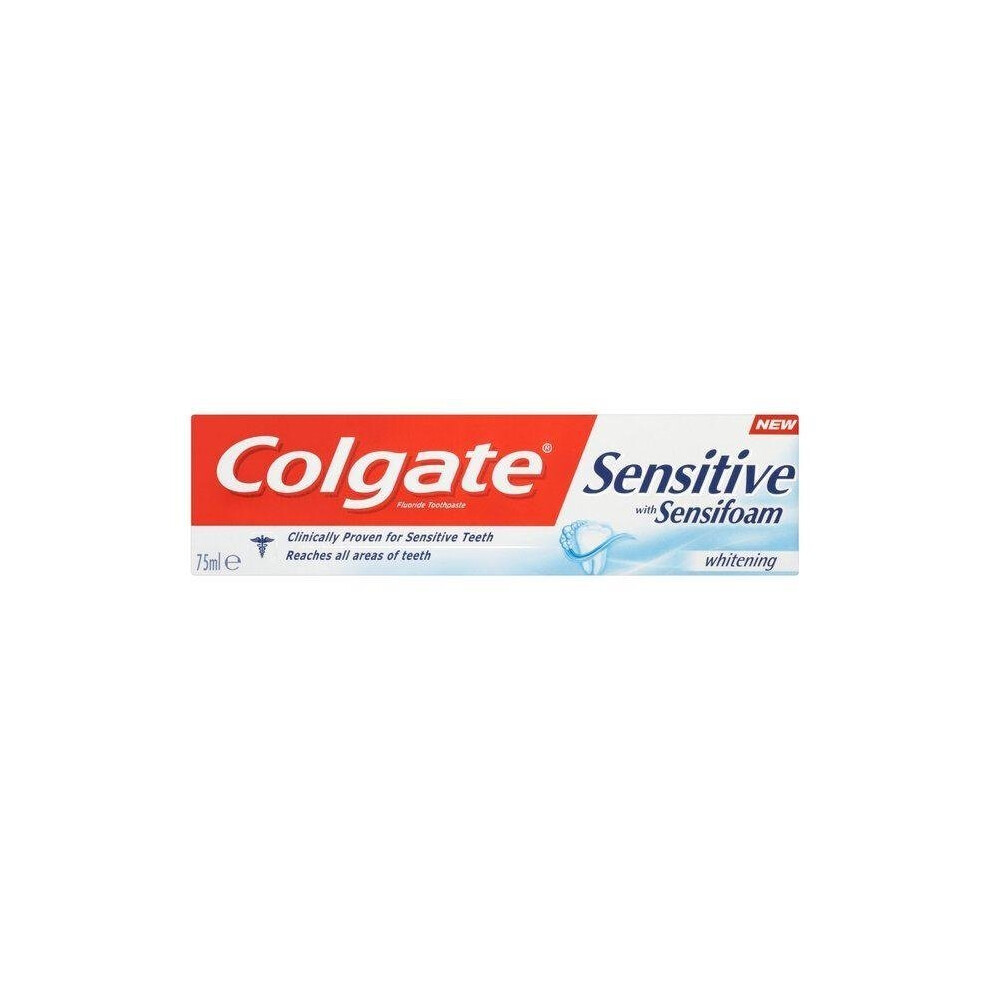 Colgate Sensitive Sensifoam Whitening Toothpaste 75ml