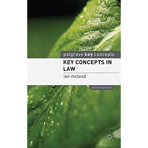 Key Concepts in Law (Palgrave Key Concepts)