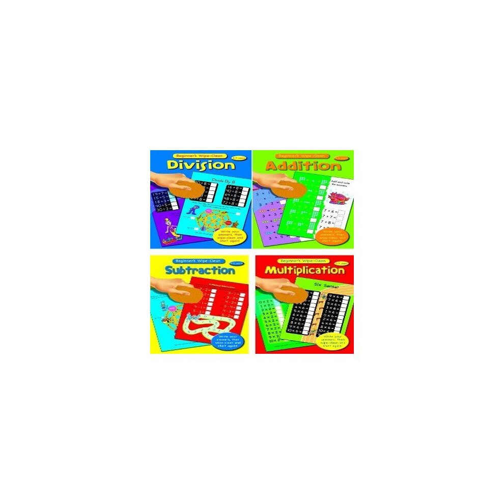 Wipe Clean Books, Maths Collection