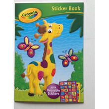 Crayola Sticker Book Giraffe A4