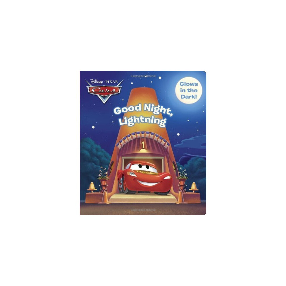 Good Night, Lightning (Disney/Pixar Cars) (Glow-In-The-Dark Board Book)