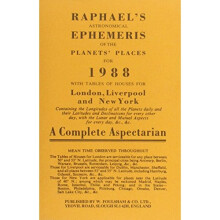 Raphael's Astronomical Ephemeris of the Planets' Places 1988