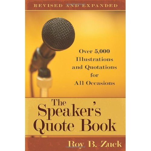 SPEAKERS QUOTE BOOK REV