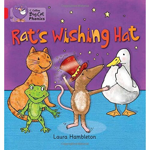 RAT'S WISHING HAT: Band 02B/Red B (Collins Big Cat Phonics)