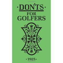 Don'ts for Golfers