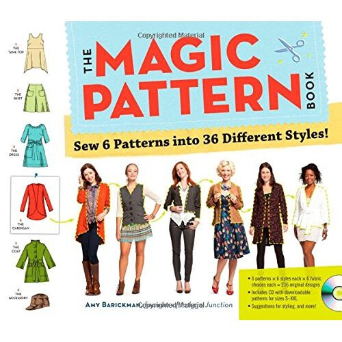 The Magic Pattern Book: Sew 6 Patterns Into 36 Different Styles!