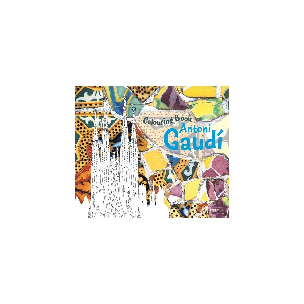 Antoni Gaudi Colouring Book
