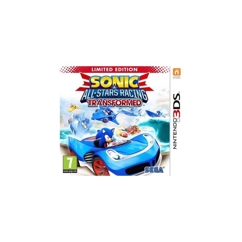 Sonic And All Stars Racing Transformed: Limited Edition (Nintendo 3Ds) 5055277019977