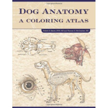Dog Anatomy: A Coloring Atlas: A Colouring Atlas
