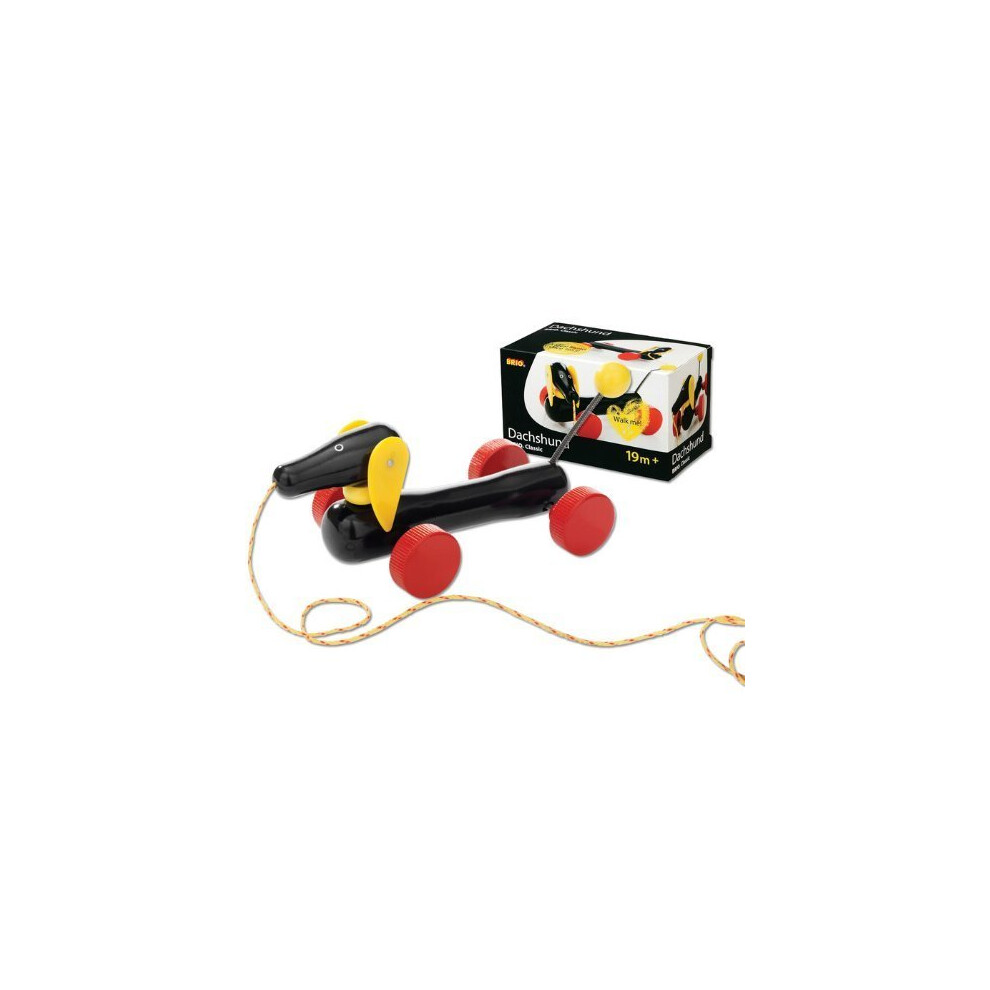 Brio Pull-Along Dachshund Dog