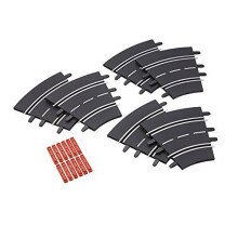 Circuito da corsa CARRERA - Rotaie e accessori - 1/24 e 1/32 - Nero