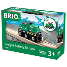 Locomotora de mercancías a batería - BRIO - Mixta - Verde - A partir de 3 años