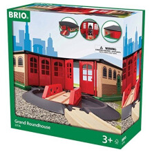 Brio World - 33736 Velký depa | 2dílný příslušenství pro vlak pro děti od 3 let