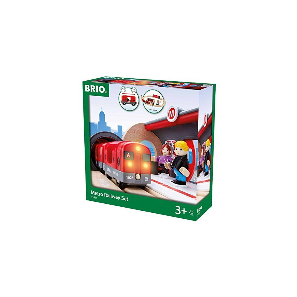 New Brio Metro Railway Set 33513