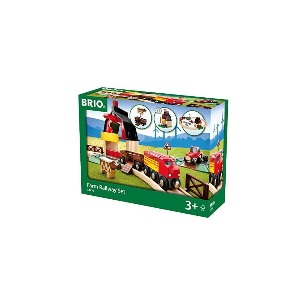 Brio Farm Railway Set