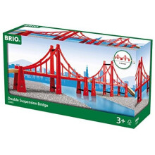 BRIO Double Suspension Bridge