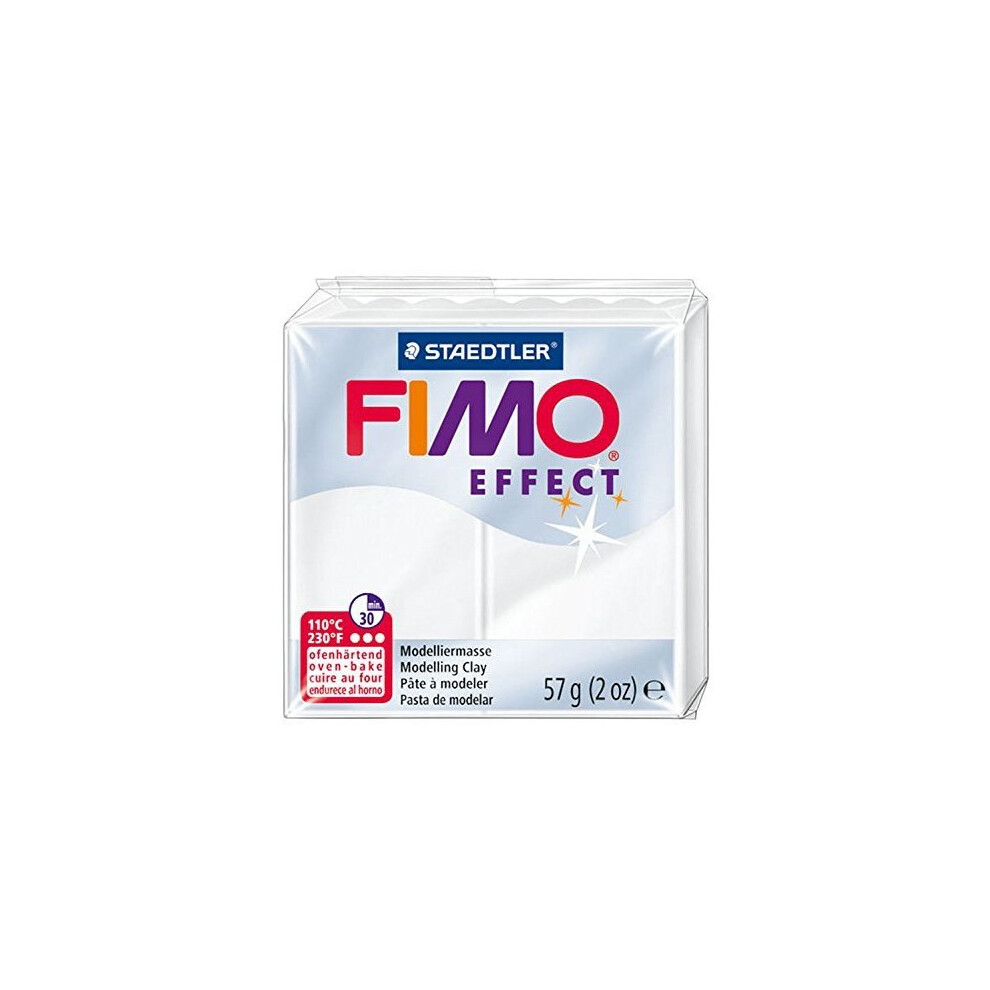 Staedtler - Fimo effect 57g, Translucent White