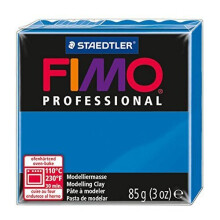 Muovailuvaha - Fimo - Ammattimainen - Puhtaan sininen - 85 g - Kovettuu uunissa 30 minuutissa