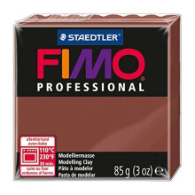 Muovailuvaha - Fimo - Suklaa - 85 g - Kovettuu uunissa - Käytettävä uudelleen suljettava pakkaus