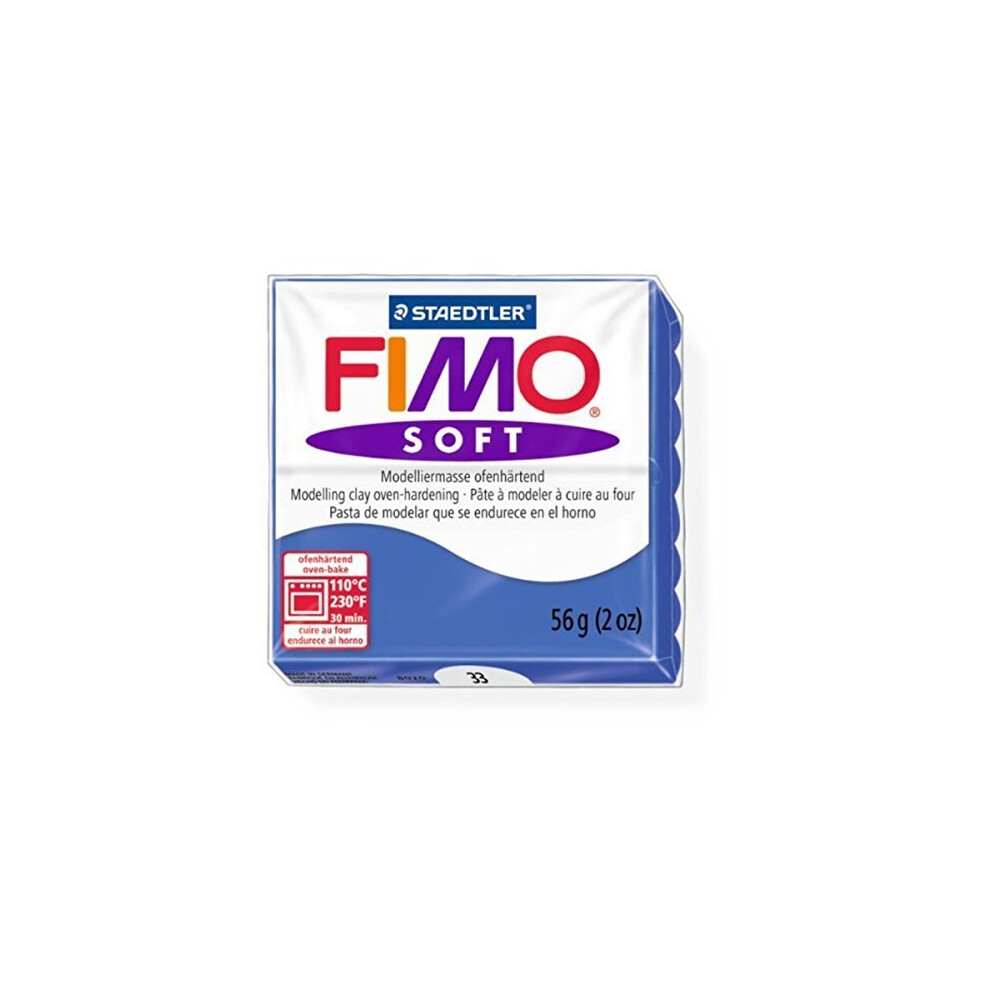 Staedtler - Fimo Soft 57G, Brilliant Blue