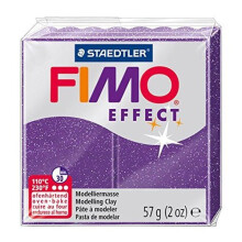 Staedtler - Fimo effect 57g, Glitter Purple
