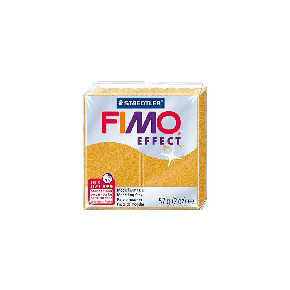 Staedtler - Fimo effect 57g, Metallic Gold