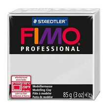 Muovailuvaha - FIMO - Delfinvärinen harmaa - 85 g - Kovettuu uunissa - Uudelleensuljettava pakkaus