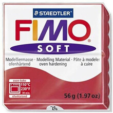 Staedtler - Fimo Soft 57g, Cherry Red