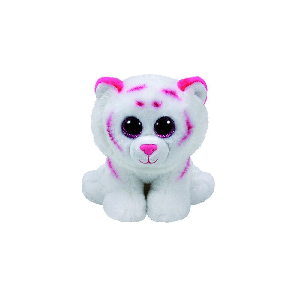 TABOR PINK/WHITE TIGER CLASSIC - Ty Beanie 90247