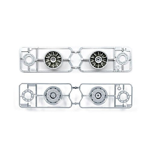 Tamiya Plated Wheels 30mm Hex Matt - Truck Accessory - Tamiya 56519