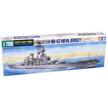 US Navy Battleship BB62 New Jersey - 1/700 Ship Model Kit - Tamiya 31614