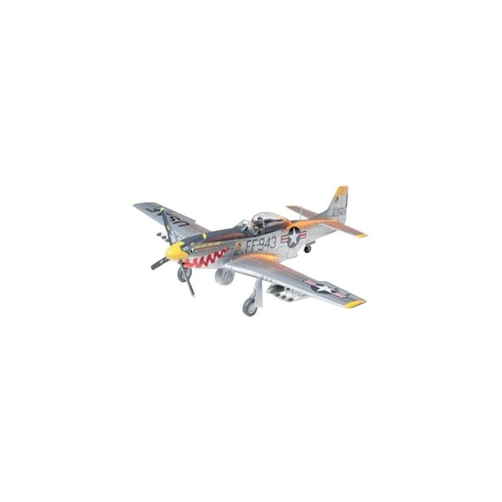 N.A. F-51D Mustang Korean War - 1/48 Aircraft Model Kit - Tamiya 61044