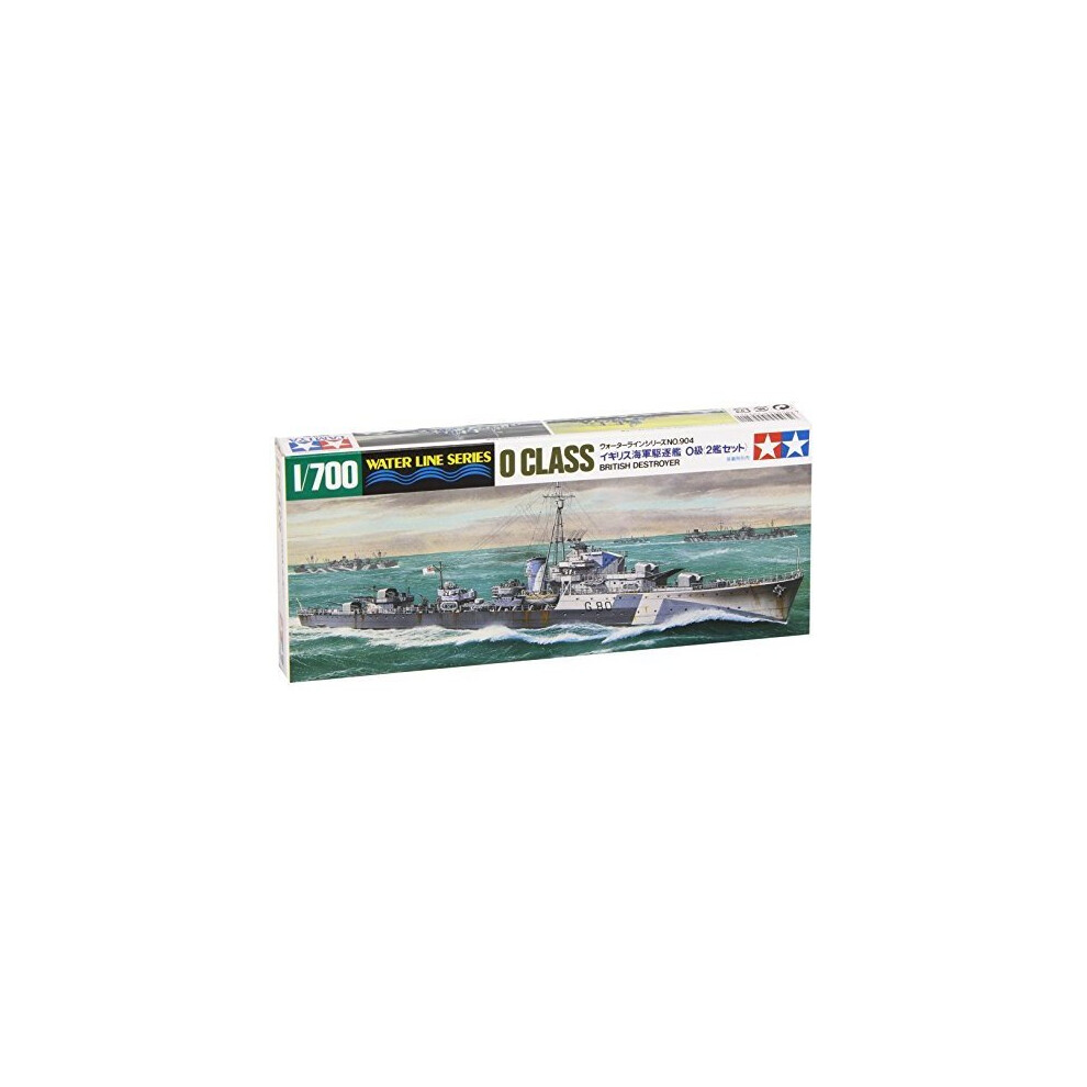 British Destroyer O Class - 1/700 Ship Model Kit - Tamiya 31904