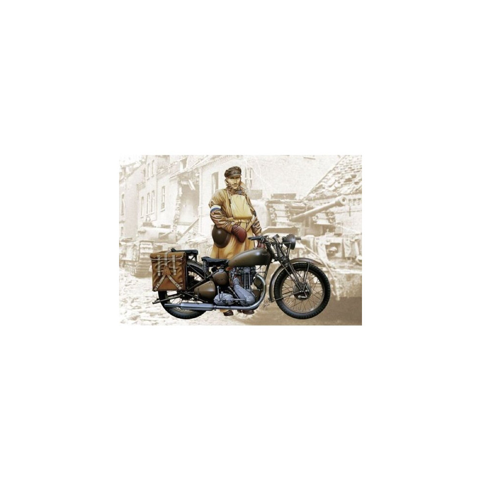 Triumph 3HW - MILITARY MOTOR BIKES 1/9 - Italeri 7402