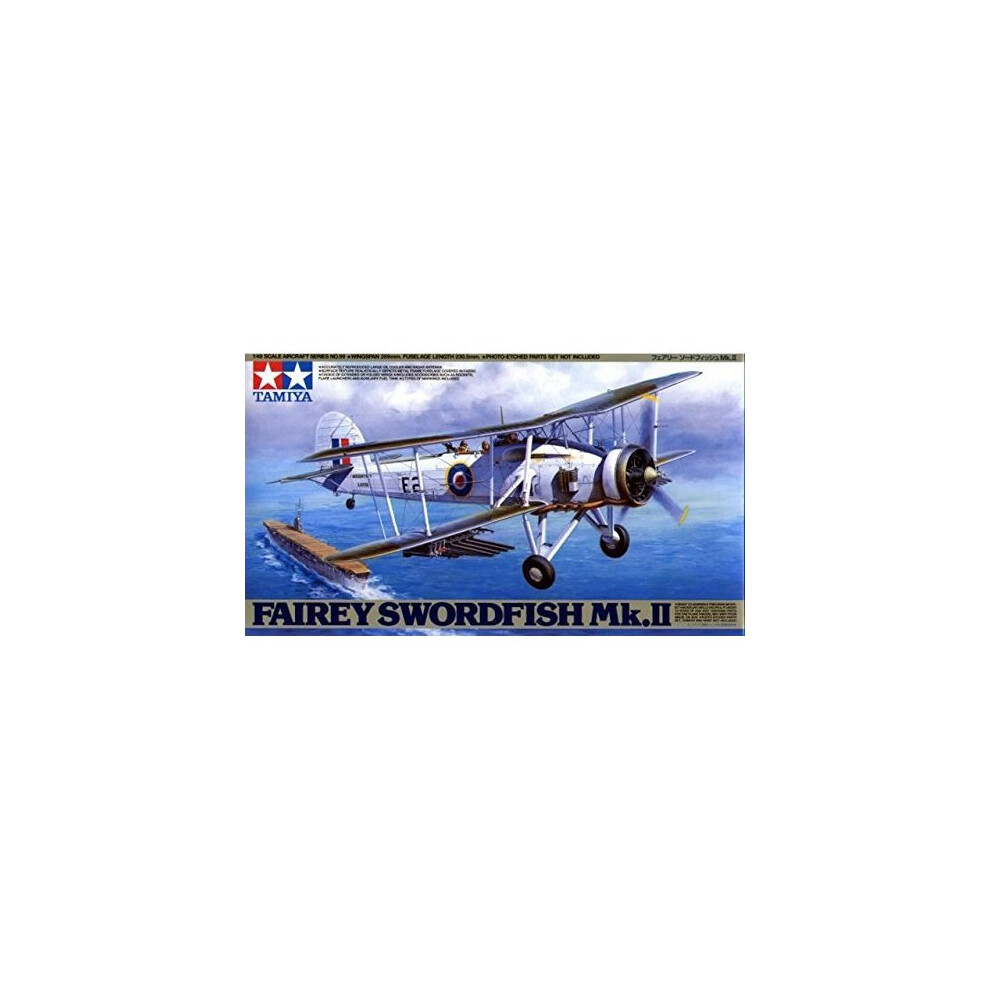 Fairey Swordfish MK II - 1/48 Aircraft Model Kit - Tamiya 61099