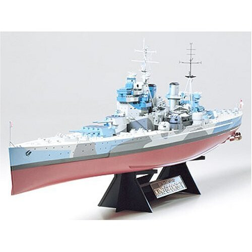 Tamiya HMS King George V 1/350 Ship Model Kit - Tamiya 78010