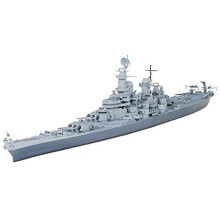 Missouri US Navy Battleship - 1/700 Ship Model Kit - Tamiya 31613