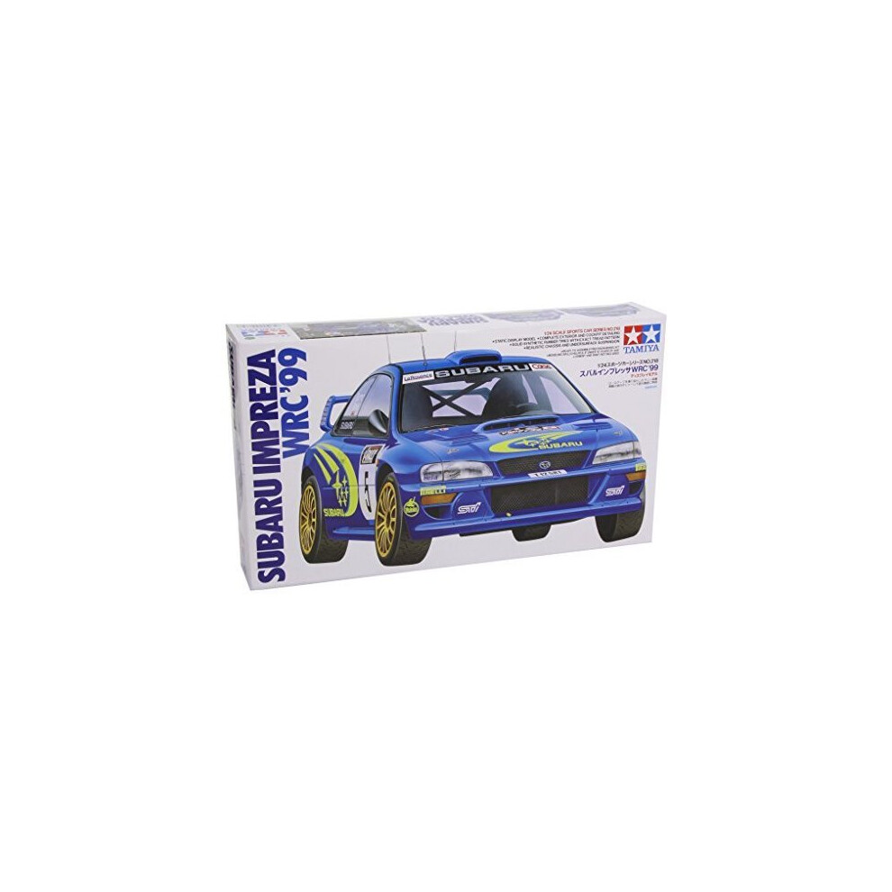 Subaru Impreza WRC '99 1/24 Car Model Kit Tamiya 24218