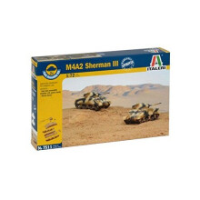 M4A2 SHERMAN III - MILITARY VEHICLES 1:72 FAST ASSEMBLY - Italeri 7511