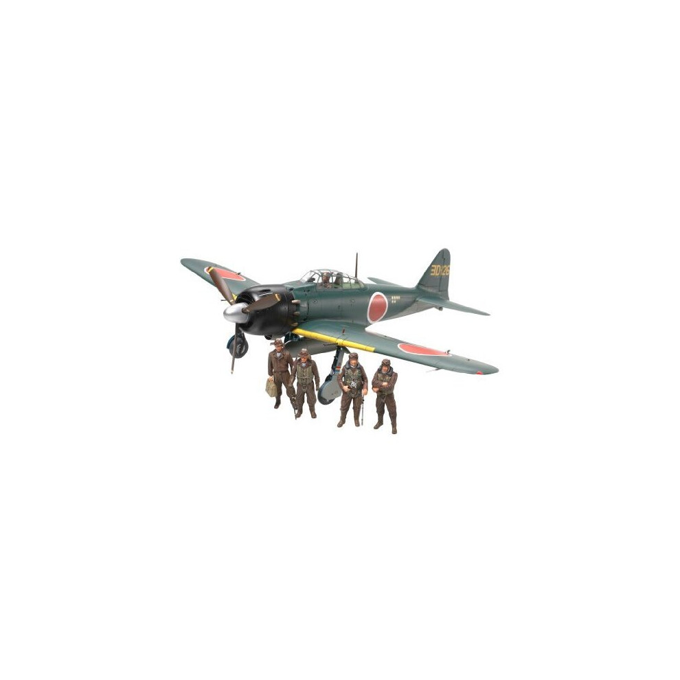 A6M5/5a Zero (Zeke) - 1/48 Aircraft Model Kit - Tamiya 61103