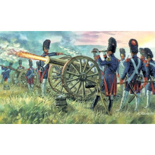 FRENCH IMPERIAL GUARD ARTILLERY (NAP. WARS) - SOLDIERS 1:72 - Italeri 6135