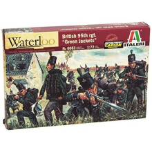 NAPOLEONIC WARS - BRITISH 95TH RGT - SOLDIERS 1:72 - Italeri 6083