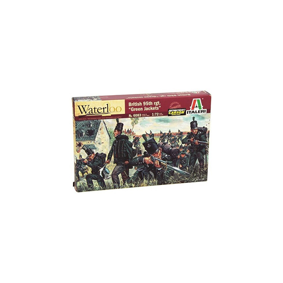 NAPOLEONIC WARS - BRITISH 95TH RGT - SOLDIERS 1:72 - Italeri 6083