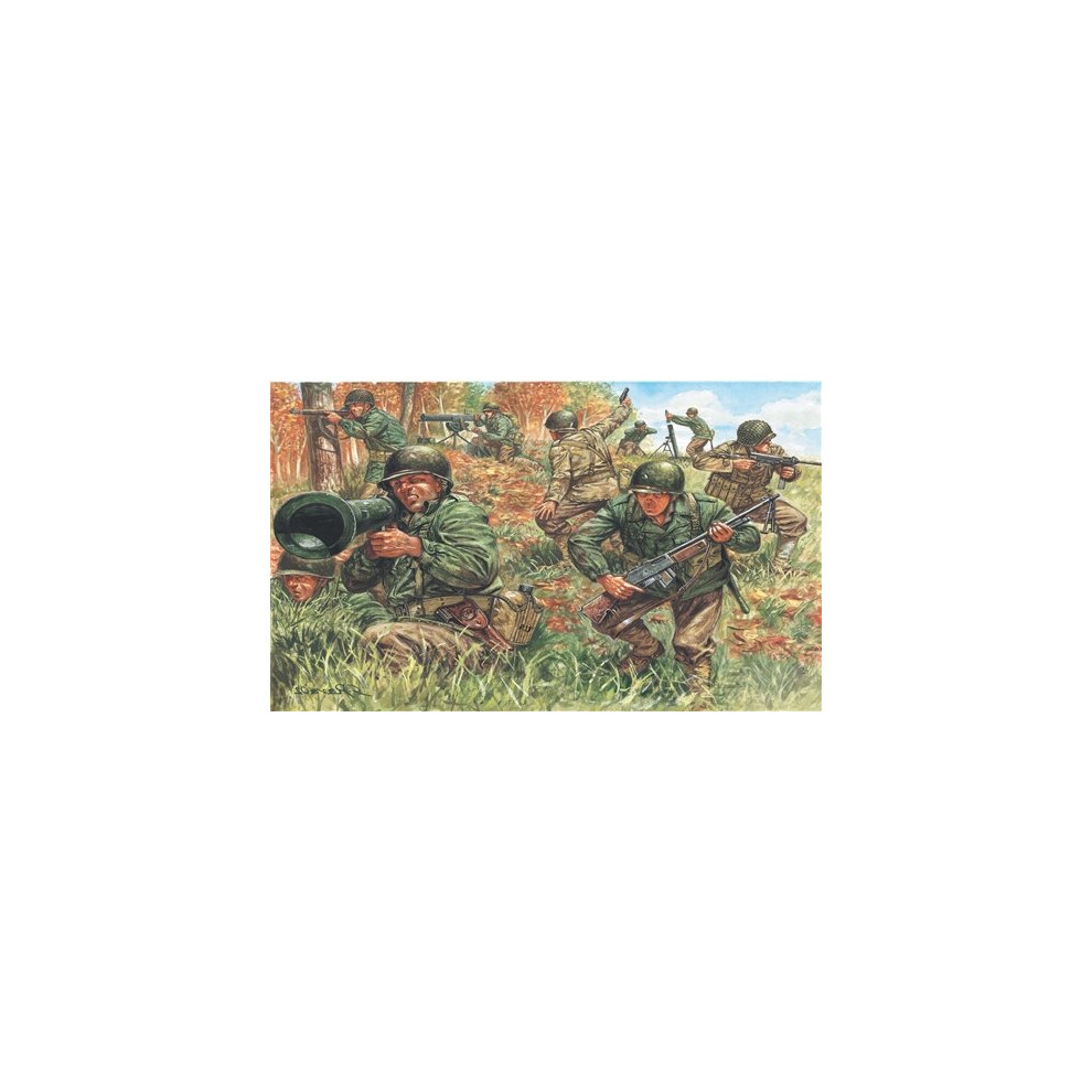 WWII- AMERICAN INFANTRY - SOLDIERS 1:72 - Italeri 6046