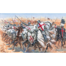 TEMPLAR KNIGHTS (MEDIEVAL ERA) - SOLDIERS 1:72 - Italeri 6125