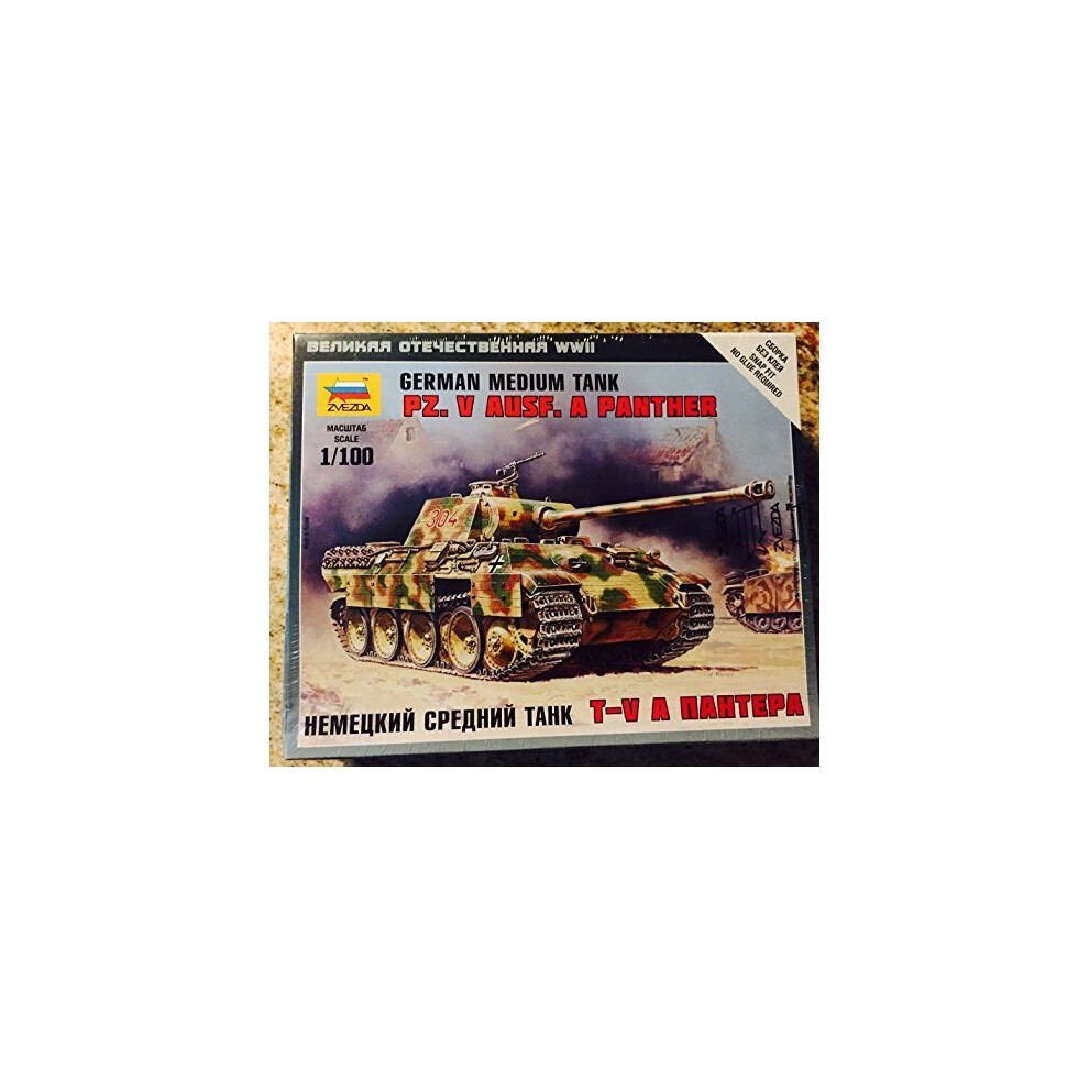 PZ.KPFW V PANTHER AUSF A - MILITARY SMALL SETS - ZVESDA Z6196