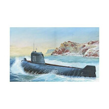 K-19 Soviet Nuclear Submarine Hotel Class 1/350 Ship Model Kit - Zvesda 9025