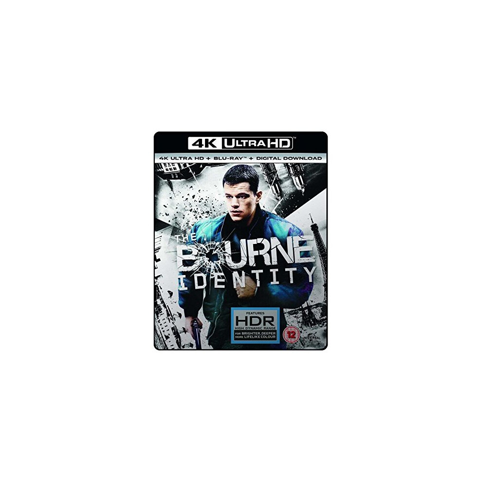 Universal Pictures The Bourne Identity [2002] (4K Ultra Hd + Blu-Ray)