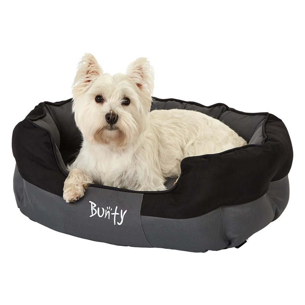 (Black, Medium) Dog & Cat Anti Anxiety Sofa Bed, Machine Washable
